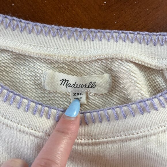Madewell Stitched/Embroidered Sweatshirt - Picture 5 of 8
